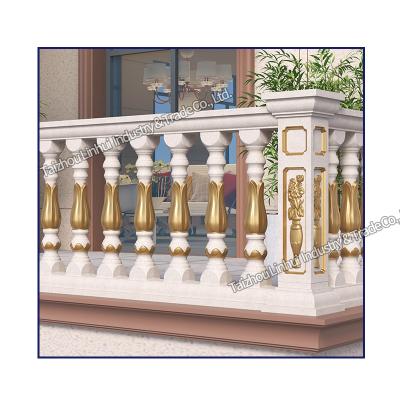 China Cheap ABS Plastic Fence Post Mold Baluster Concrete Mold EUROPEAN for sale