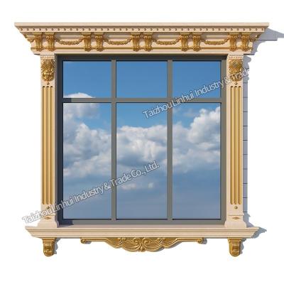 China GRC Modern Decorative Concrete Cement Plastic Window Sash Molding Mold for sale