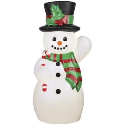 China 2022 Europe Christmas Gift Decorations Snowman Doll Hot Wholesale for sale