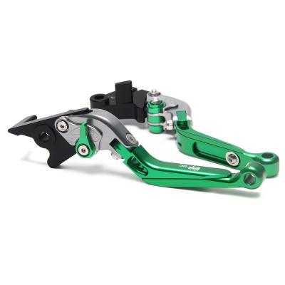 China Aluminum Alloy For Kawasaki Ninja 650R 2006-2008 Fit CNC Motorcycle Brake Folding Telescopic Clutch Lever for sale