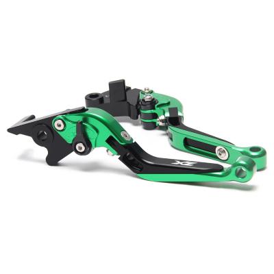 China Aluminum Alloy For Kawasaki ZX1100 ZX11 2001Motorcycle 1990 CNC Aluminum Adjustable Folding Extendable Brake Clutch Levers for sale