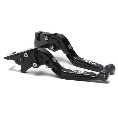 China Aluminum Alloy For Honda MSX/GROM 125 Motorcycle Accessories Alloy Folding Retractable Brake Clutch Lever Aluminum for sale