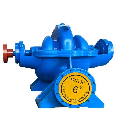 China Developing World Water Solutions Hot Water Pump Heating Circulation Pump Split Double Suction Horizontal Centrifugal Pump 350S75 for sale