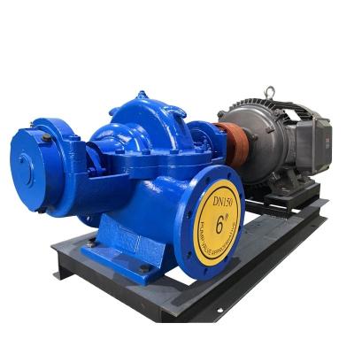 China Developing World Water Solutions S/Shipping and Handling /COS/SGSS Type Horizontal Double Suction Slit Pump Farmland Irrigation Pump Widely Used in Waterworks for sale