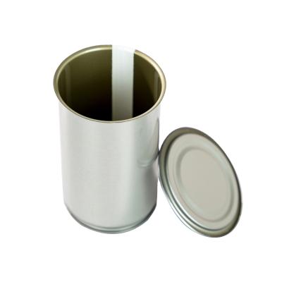 China Canned Food Small Food Grade Coffee Food Packaging Ring Metal Tin Can for sale