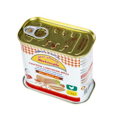 China Wholesale Empty Rectangular Tin Box Food Canned For Luncheon Meat In Canned for sale