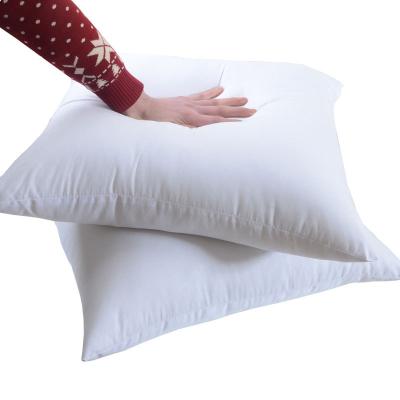 China Polyester Filling Cotton Fabric Cushion Insert Pillow Viable Wholesale Advertising for sale