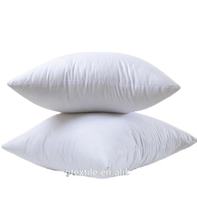 China Hot Selling High Quality Custom Wholesale 100% Custom Filled Folded Square Pillow White Polyester Cushion Inserts for sale