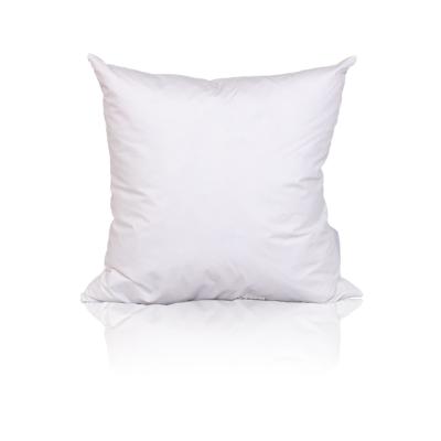 China Cotton Fabric Folded And Feather Down Filled Neck Pillow Body Pillow Pane Back Cushion for sale