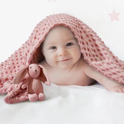 China Charming Baby Flannel Baby Blanket Sublimation Bedding Folded Blanket Warm Baby Blanket for sale