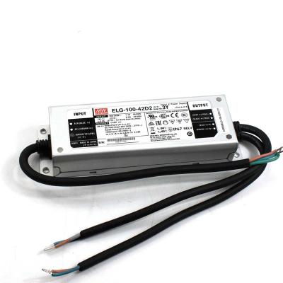 China meanwell ELG-100-42D2-3Y 100W 42V Constant Voltage + Constant Current LED Driver ELG-100-42D2-3Y for sale