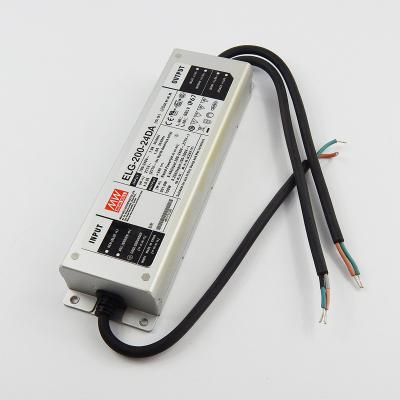 China Meanwell ELG-200-24DA 200W 24V dimmable driver led dali ELG-200-24DA for sale