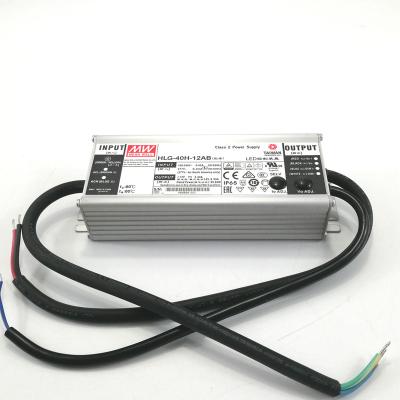 China HLG-40H-12AB 40W 12v mean drivers good for led lights HLG-40H-12AB for sale