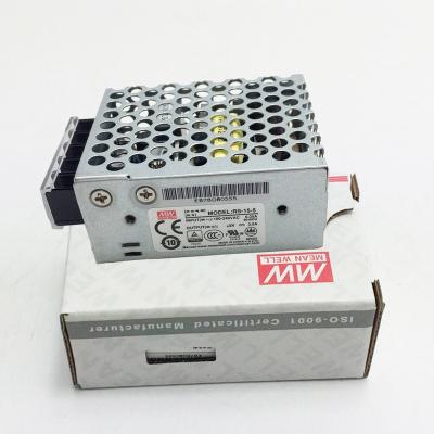 China RS-15-15 Medium Well Power Supply 15W 15V 1A SMPS 15v 15W LED Single Output Changing Power Supply 62.5*51*28mm (L*W*H) for sale