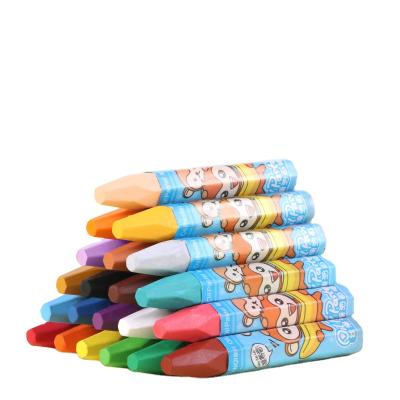 China New Arrival Good Quality Non-Toxic Most Popular Stationery Gift Set Color Oilpastel Non-Toxic Kids Wax Crayons for sale