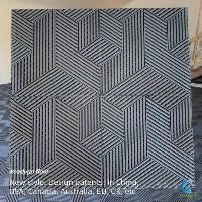 China Outdoor Garage Tiles Interlocking Scratch Resistant Plastic Garage Floor Tile for sale