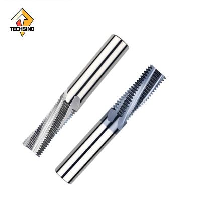 China Burning & HRC 65 Tungsten Wire Milling Steel Milling Cutter With Toothed CNC Cutter For Stainless Steel for sale