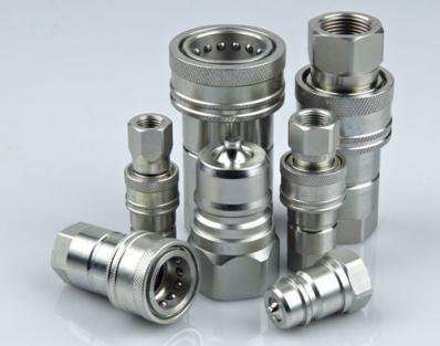 中国 Carbon Steel Hydraulic Coupling , LSQ-ISOA Hydraulic Quick Connect Couplings 販売のため