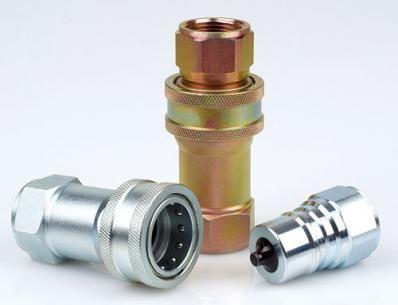 中国 Agricultural Machinery Quick Disconnect Hydraulic Couplers LSQ-TG ISO A Chrome Three 販売のため