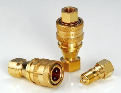 China Precision Machining Hydraulic Quick Connect Couplings KZD For Equipment Maintenance zu verkaufen