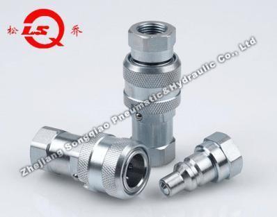 中国 Carbon Steel High Pressure Hydraulic Couplings Hydraulic Couplings Chrome Three LSQ-TC 販売のため