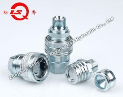 中国 LSQ-S10 Steel Hydraulic Coupling Close Type Hydraulic Quick Coupler 販売のため