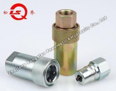 China Carbon Steel Quick Connect Hydraulic Fittings LSQ-S7 Prevent Uncoupled Leakage zu verkaufen