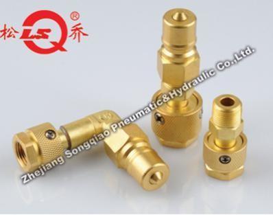 China Brass Quick Filling Valve Series Couplings For Refrigeration zu verkaufen