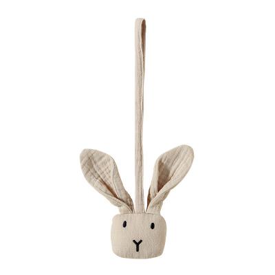 China BPA Free Pacifier Clip Bunny Soft Pendant Nipple Chain for sale