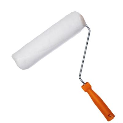 China Decorating OEM 2 4 6 9 10 12inch Wall Painting PP Plastic handle Roller Paint Brush for sale