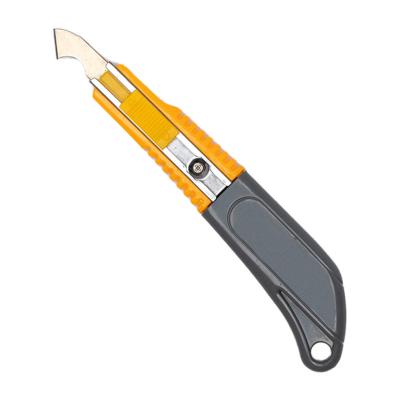 China Slide Open Acrylic Hook Cutter Knife Carving Steel Blade hook utility knife perspex cutter for sale