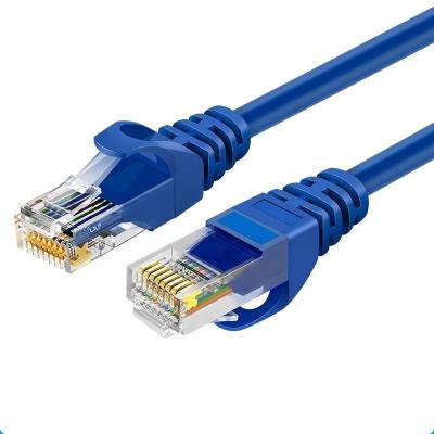 China Telecom communication factory direct supply Cat5e cable UTP network cat5 patch cord Ethernet cable rj45 connector lan cable for sale