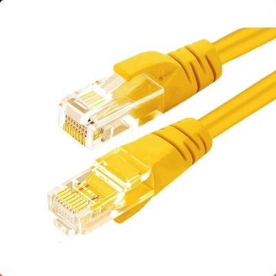 China Custom Telecom Communication Manufacturing Round Cat5E Rj45 Patch Cord Ethernet Network Cable 1M 2M 3M Patch Cord for sale