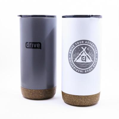 China Wholesale Customer Logo Stainless Steel Insulation LID 16oz Bottom Wine Beer Wood Tumbler for sale