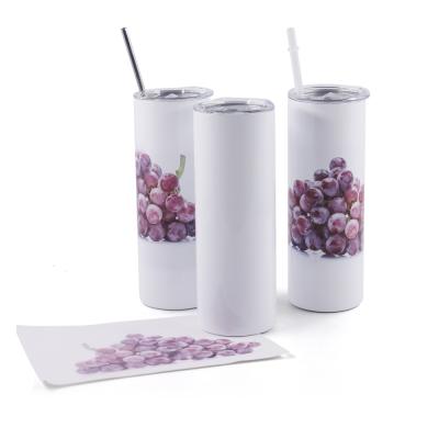 China PORTABLE Hot Vendor 20OZ Stainless Steel Blanks Sublimation Wine Straight Tumbler With Slide Lid for sale