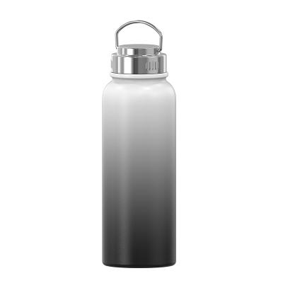 China Customer Logo Different Lid 32OZ PORTABLE Stainless Steel Vacuum Insulated Water Bottle 32OZ for upgrade for sale