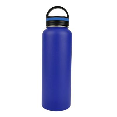 China 2021 Hot Series PORTABLE Wide Mouth Large Capacity Lid Plastic Sports Vacuum Flask For Outdoor Expanding for sale