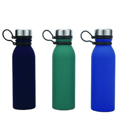 China Manufacturer New Design 600ml Stainless Steel Vacuum Flask Water Tumbler With Lid PORTABLE Outdoor Sports Colorful Flask With Camping for sale