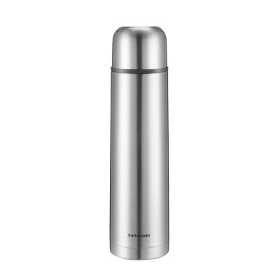 China SHINETIME Bullet Shape PORTABLE Double Wall Vacuum Insulated Water Bottle With Lid Vacuum Flask for sale