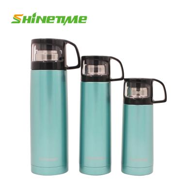 China Factory direct 500ml viable classic plastic cup vacuum stainless water bottle for girls for sale