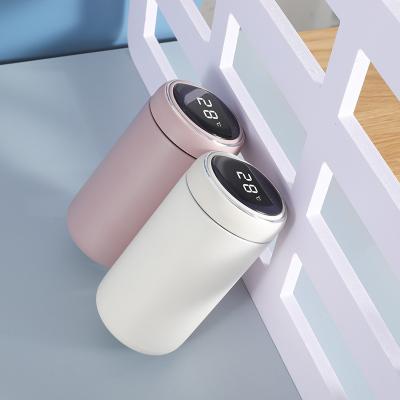 China 2021 Cute New Arrival 18/10 Stainless Steel Digital Double Walled Vacuum Flask PORTABLE For Kids for sale