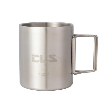 China PORTABLE Custom Logo Color Outdoor Sports Stainless Steel Mug Travel Mug for sale