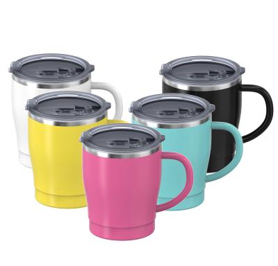 China PORTABLE New Arrival Custom Logo Vacuum Insulated Ceramic Inner Travel Mug for Office for sale