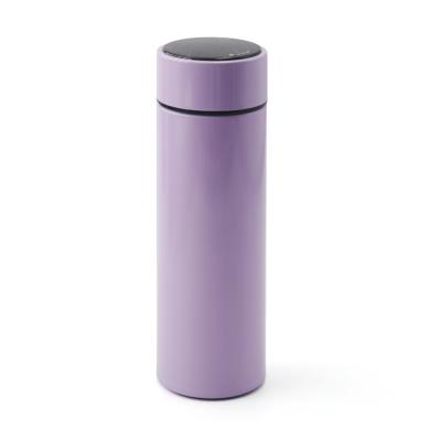 China PORTABLE LED Temperature Display Stainless Steel Insulation Double Walled Water Bottle for sale