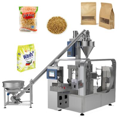 China Efficient Rotary Pouch Flour Powder / Starch / Corn Flour Products High And High Speed ​​Premade Packing Machine for sale