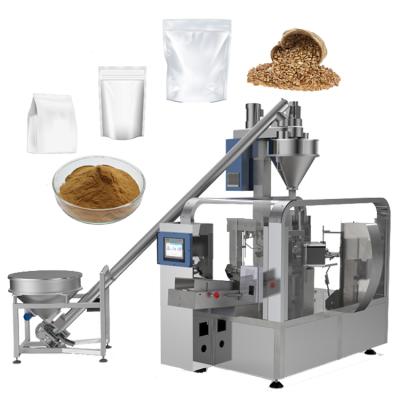 China Food Premade Stand Pouch Doy Pack Mini Bean Dairy Dry Baby Milk Powder Filling Packing Machine for sale