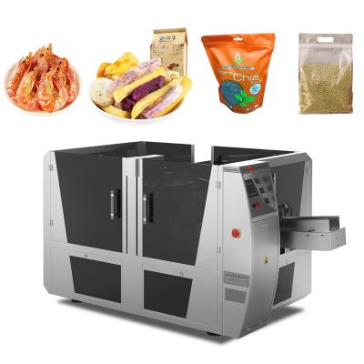 China Automatic Food Stand Up Zipper Bag Freeze Dried Fish Dried Fruit Vegetable Packing Machine for sale