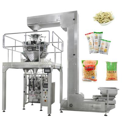 China Multifunctional Automatic Food Vertical Film Potato Chips Packing Machine for sale