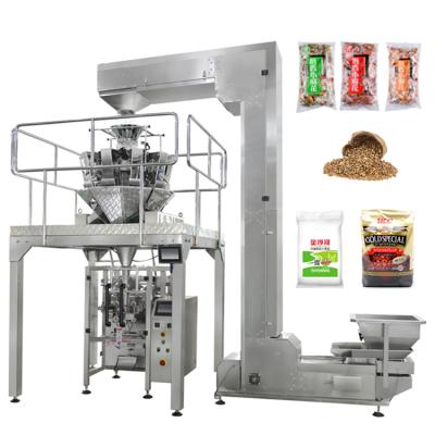 China Potato Chip Crisp Snack Machine Food Cereal Automatic Vertical Wrapped Peanut Kurkure Cashew Nut Machine for sale