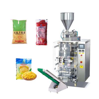 China Food Film Vertical Sachet Automatic Liquid Olive Edible Cooking Oil Sachet Packing Machine Price for sale